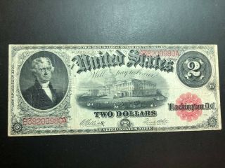 Series Of 1917 Large Size $2 Dollar Note - Banknote 980