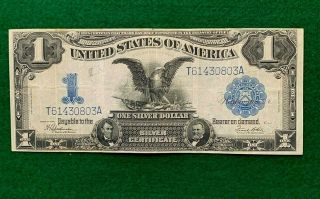 1899 United States $1 Dollar Silver Certificate Large Size Note - - Circulated