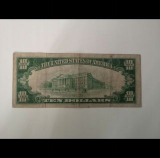 USA Gold Certificate 10 Dollar 1928 2