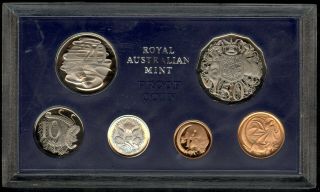 1975 6 - Coin Australian Proof Set – 23,  021 Minted