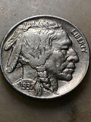 1937 Ddo Buffalo Nickel Coin See Pictures Xf 15 Ea