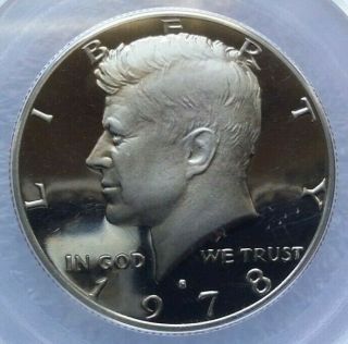 1978 - S Proof Kennedy Half Dollar 50c Coin Pcgs Series47 Pr - 69 Dcam Deep Cameo