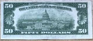 SERIES of 1934 $50 BILL Federal Reserve Bank of Chicago Illinois. 2