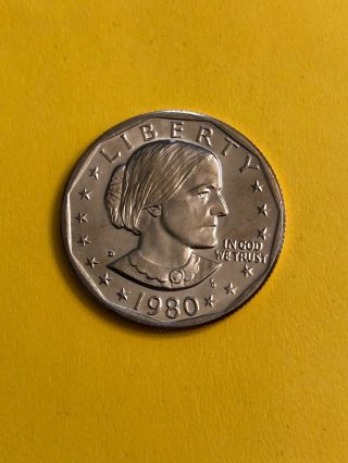 SUSAN B.  ANTHONY 1980 P D S UNCIRCULATED 3