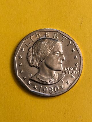 SUSAN B.  ANTHONY 1980 P D S UNCIRCULATED 5