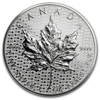 2018 Canada Silver 1 Oz Maple Leaf Modified Reverse Proof - Sku 161189