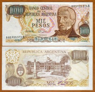 Argentina,  1000 Pesos,  Nd (1976),  P - 304r,  Unc Replacement
