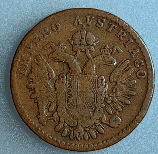 Italian States LOMBARDY - VENETIA 3 Centesimi 1852 V C 30.  2 2