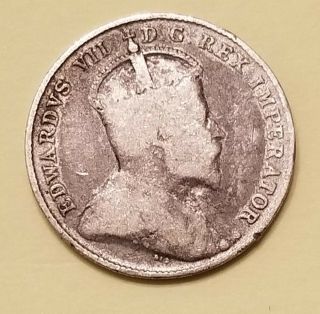 1903 H Canada 10 Ten Cents Dime Canadian Circulated Coin.