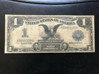 1899 $1 Silver Certificate Earlier Black Eagle Vernon & Treat