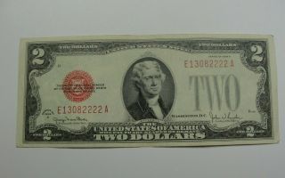 1928 D $2 Two Dollar Red Seal United States Note Choice Xf E13082222a
