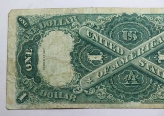 1917 $1 One Dollar United States Note FR 39 Speelman - White Horse Blanket 5