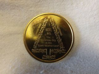 Noel Missouri Christmas City Ozark 1976 Us Bicentennial Commemorative Coin