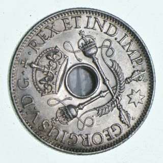 Roughly Size Of Quarter - 1936 Guinea 1 Shilling - World Silver - 5.  4g 937