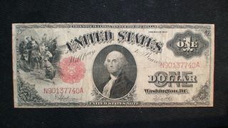 1917 United States One Dollar Note Fr 39 $1 Bill Priced To Sell Quickly
