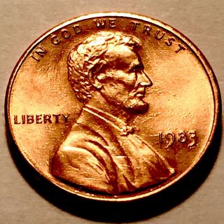 1983 Doubled Die Reverse Lincoln Cent Gem Bu Red The Big One 2