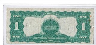 $1 1899 BLACK EAGLE Silver Certificate LARGE ( (FR 233 Teehee / Burke))  Circulated 2