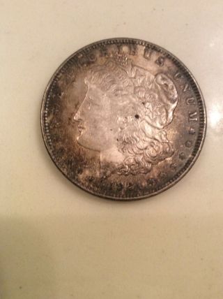 Vintage 1921 Morgan Silver Dollar Coin E Pluribus Unum