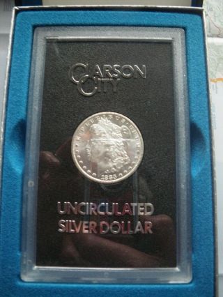 Uncirculated 1883 Cc Carson City Gsa Morgan Silver Dollar: 90 Silver