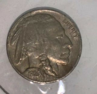 1929 Us Buffalo Indian Head Nickel Coin
