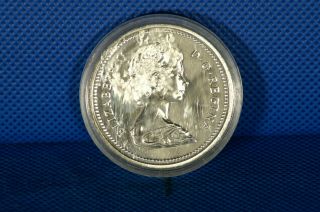 1975 Dollar Canada Silver Coin Calgary