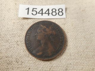 1877 Great Britain Half Penny Grade Collector Album Coins - 154488