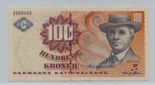 [$] Denmark,  Nd,  100 Kroner,  Gem Unc