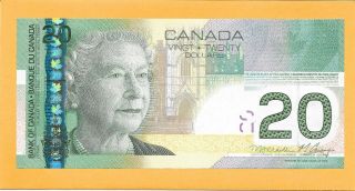 2004 Canadian 20 Dollar Bill Aut6062234 Crisp (unc)