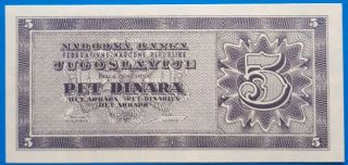 Yugoslavia; 5 Dinara 1950,  Serie Informbiro,  Unissued,  Unc,  R,