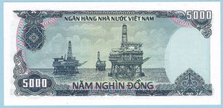 Vietnam - 5,  000 Dong - 1987 (1989) - WPM 104a 2