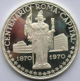 Equatorial Guinea 1970 Athena 150 Pesetas Silver Coin,  With Pack