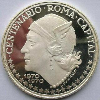 Equatorial Guinea 1970 Mercury 150 Pesetas Silver Coin,  Proof