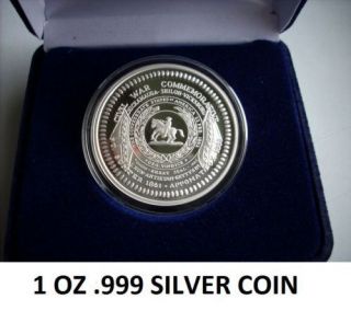 1 Oz Silver Coin Csa Confederate Coin Civil War Battlefield Confederate Silver