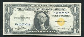 Fr.  2306 1935 - A $1 One Dollar “north Africa” Silver Certificate About Unc