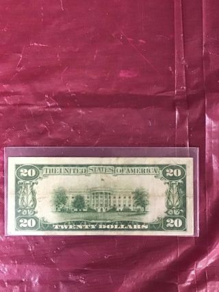 2 - 1928 Twenty Dollar Note, 6
