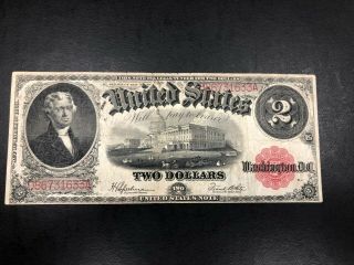 Series Of 1917 Large Size $2 Dollar Note - Banknote