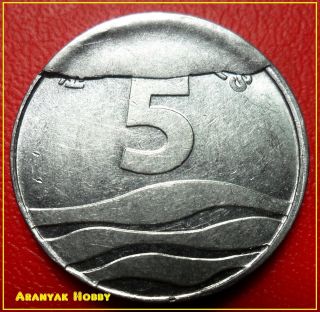 Unique Die Cud Error Coin Received 1st Time In This It Issue 5 Rs 2007.