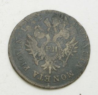 Venice (italian State) 1/2 Lira 1800 - Overstuck At 6 Kreuzer 1795 - 701