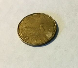 Canada 1987 Loonie Canadian One Dollar $1 Piece Exact Coin Shown