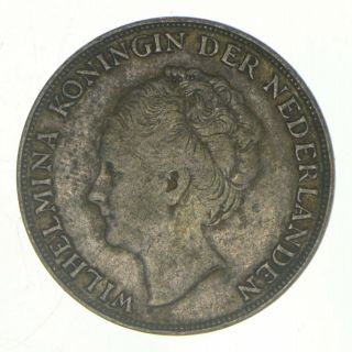 Silver - World Coin - 1944 Netherlands 1 Gulden - 10g - World Silver Coin 777