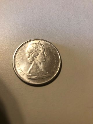 1966 Canadian Half Dollar 80 Silver