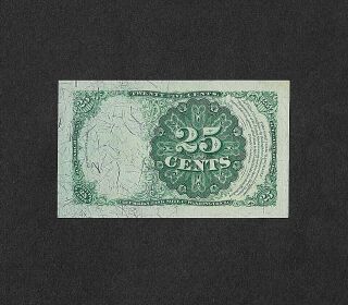 FR 1309 FIFTH ISSUE TWENTY FIVE Cent Fractional Note CU,  HARD TO IMPROVE ON. 5