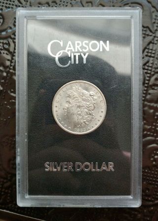 1883 - Cc Carson City Morgan Silver Dollar Gsa Unc