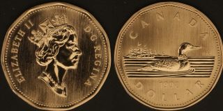 Canada 1998 $1 Loonie,  Specimen - No Problem Coin