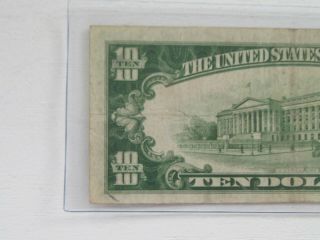 1928 $10 Gold Certificate Fr 2400 5 Day 5