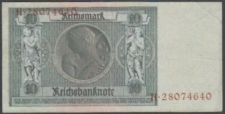 GERMANY (Weimar Republic) 10 Reichsmark,  1929,  P - 180a,  World Currency 2