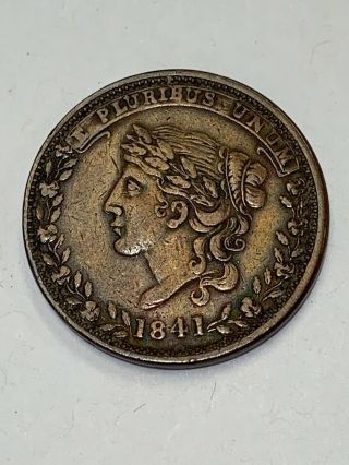 Millions For Defense Not One Cent For Tribute Token 1841