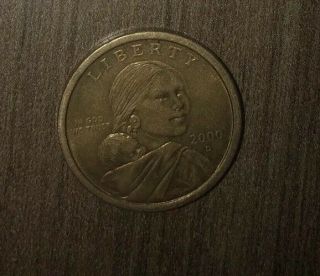 2000 D Us Sacagawea Dollar Coin - A Beauty