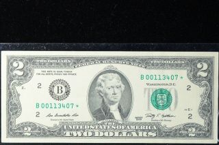 2009 $2 " Star Note " York (only 128,  000 Printed)