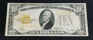1928 U.  S.  $10 Ten Dollar 